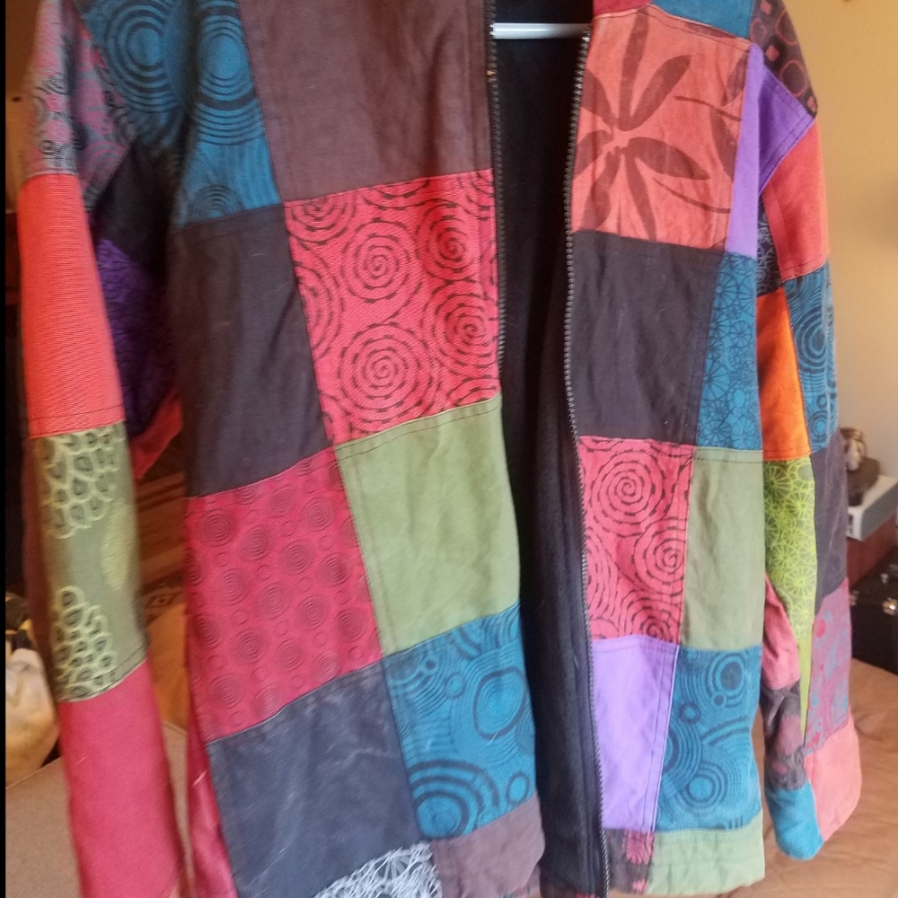 Women's Patchwork Coat